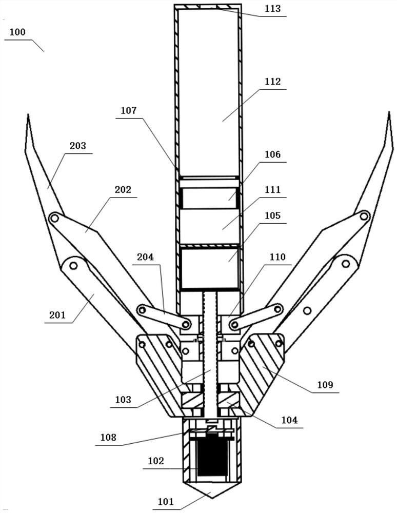 Intelligent device for assisting underwater searching and positioning