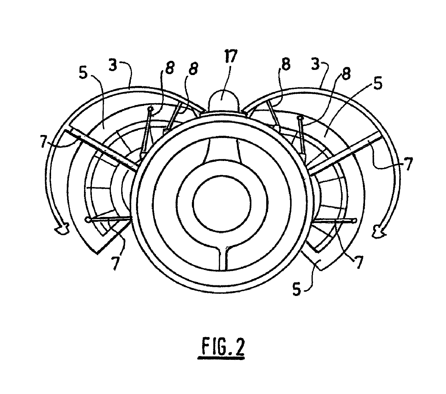 Device for controlling maintenance actuators for the cowlings of a turbojet engine nacelle