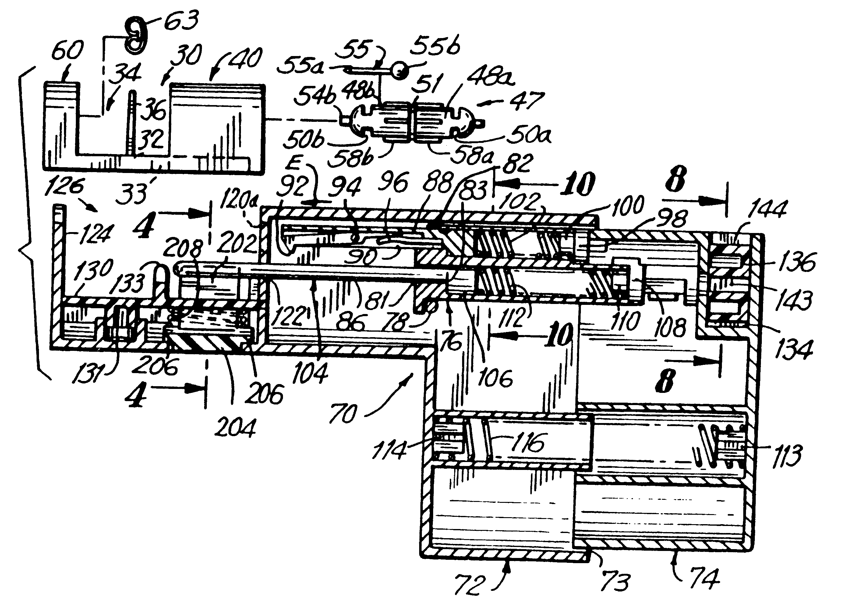 Integrated disposable ear piercing earring and clutch cartridge and ear piercing instrument for use therewith