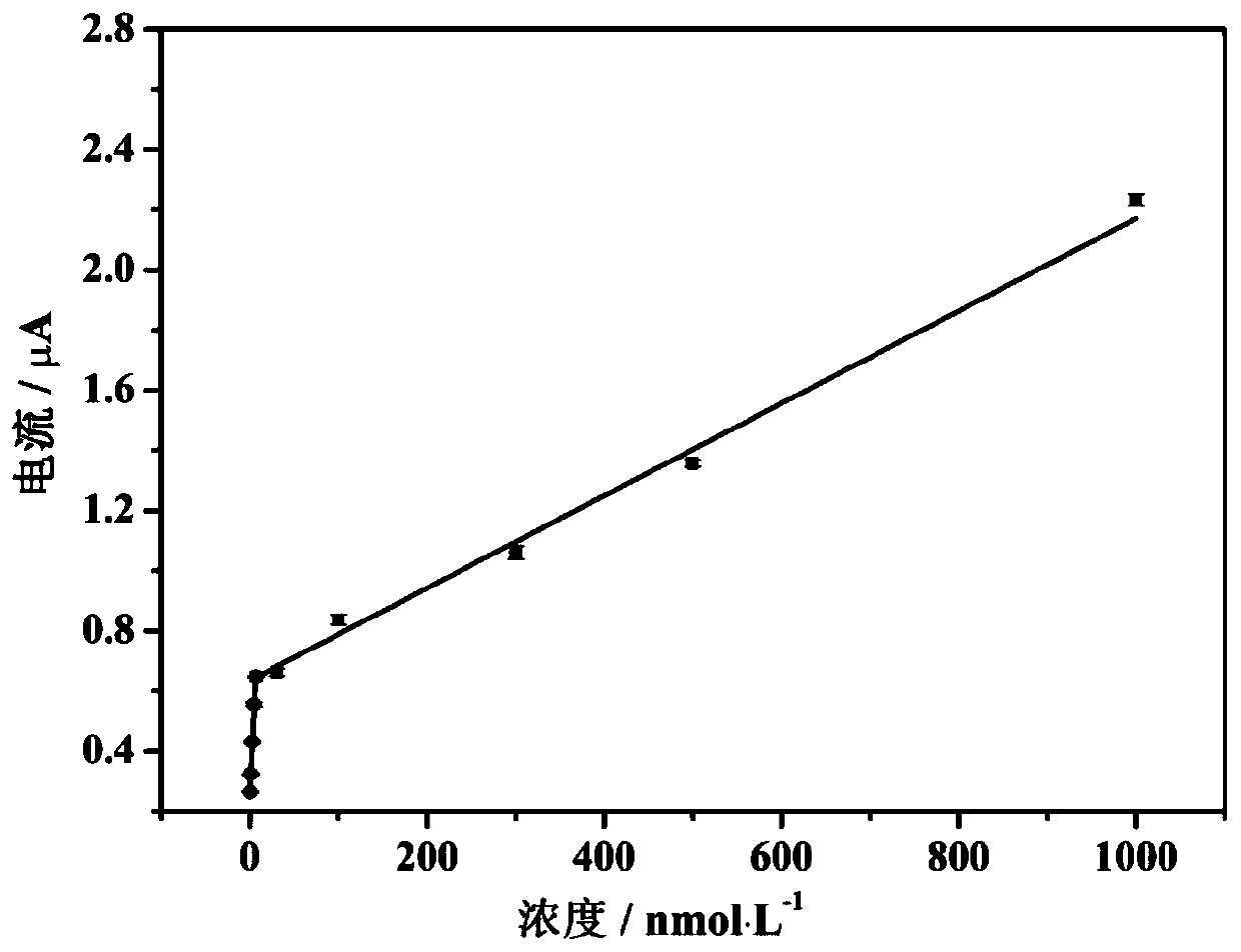 Tetrabromobisphenol A molecularly-imprinted electrochemical sensor, and preparation method and application thereof