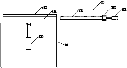 Paper pipe discharging device