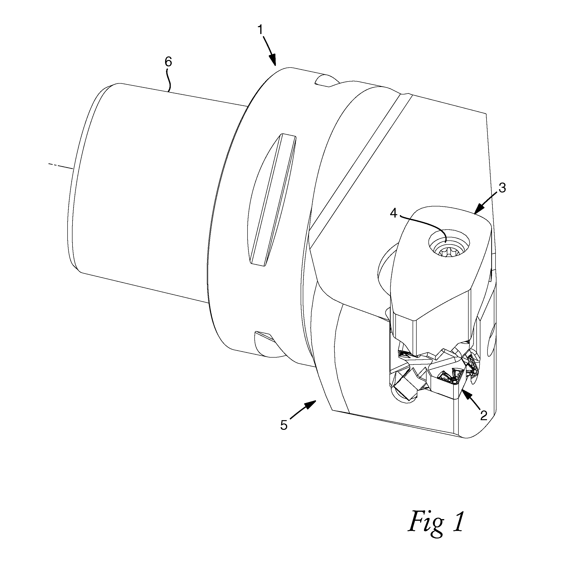 Indexable cutting insert and a tool for chip removing machining, as well as a basic body for the tool