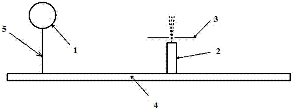 Active control device and method for spacecraft structure potential