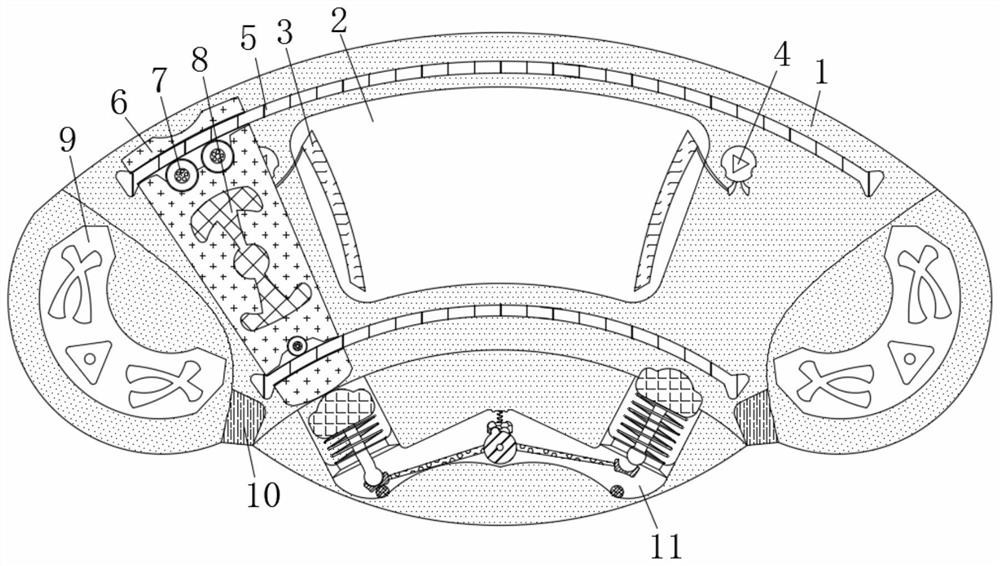 Automatically-controlled screen cleaning device used for charging system