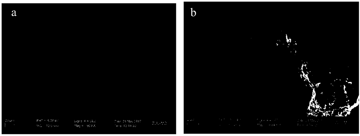 Nitrogen-doped graphene fiber non-woven fabric and preparation method thereof