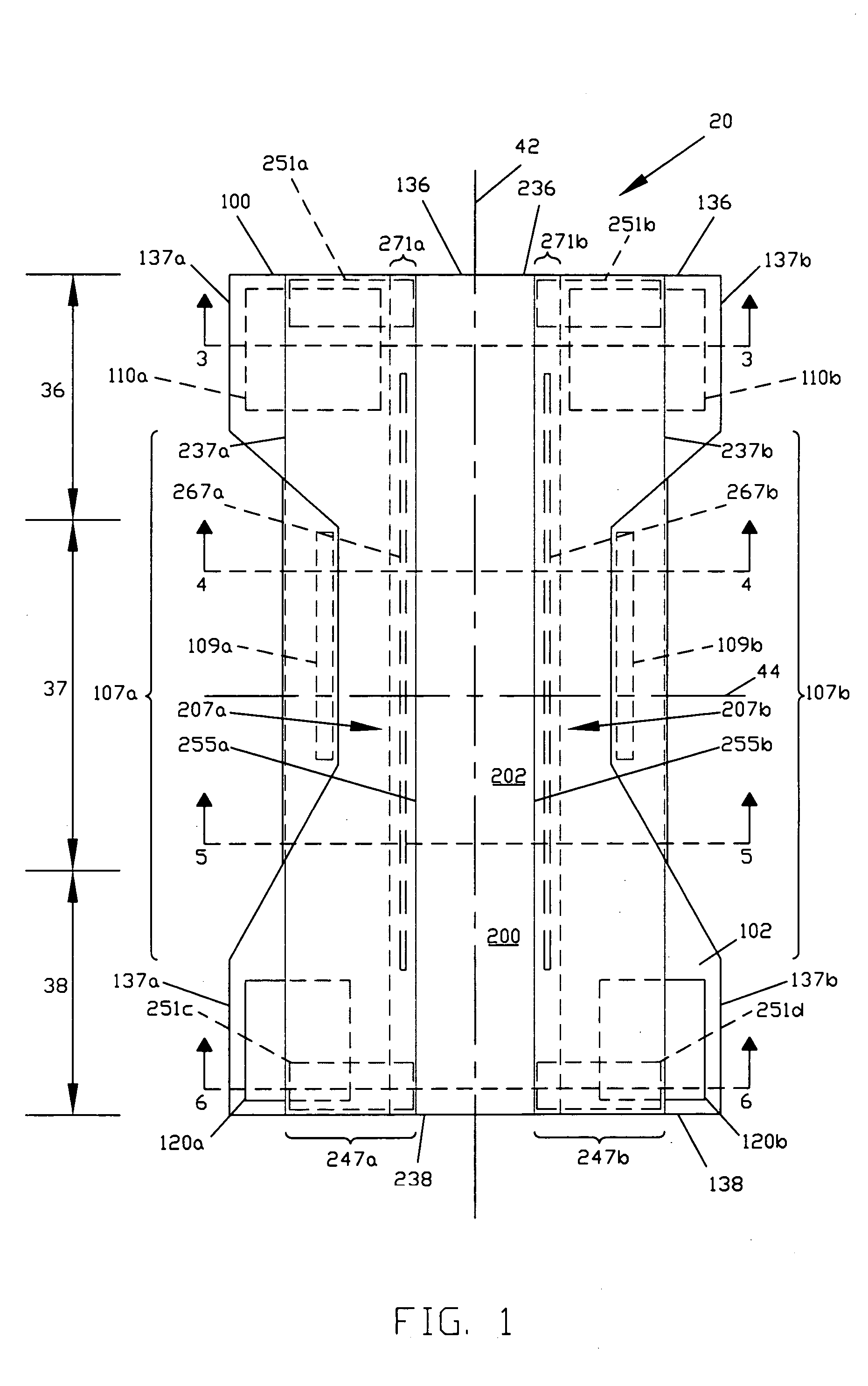 Simple disposable absorbent article having breathable side barriers