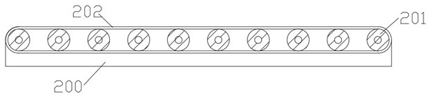 Thin plate punching device for automobile part machining