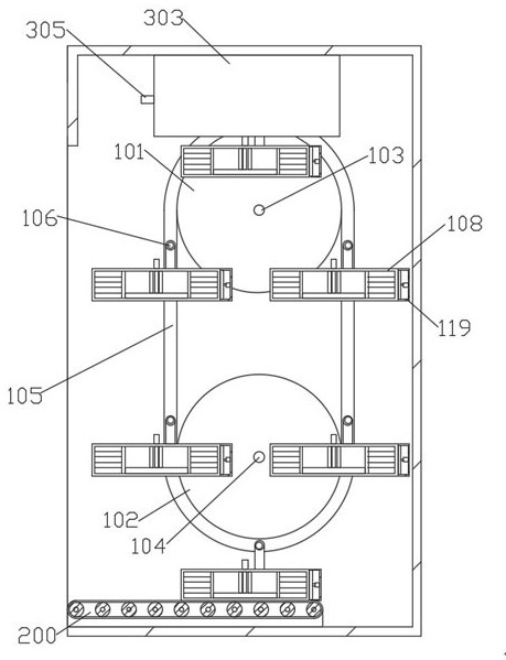 Thin plate punching device for automobile part machining