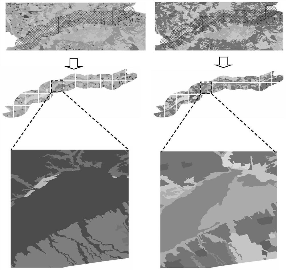 Ecological space analysis method and system based on statistical unit adaptation