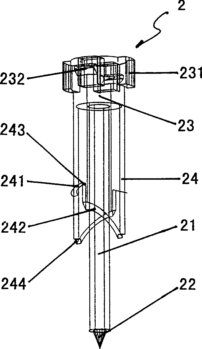 Disposable safety acupuncture hemostix