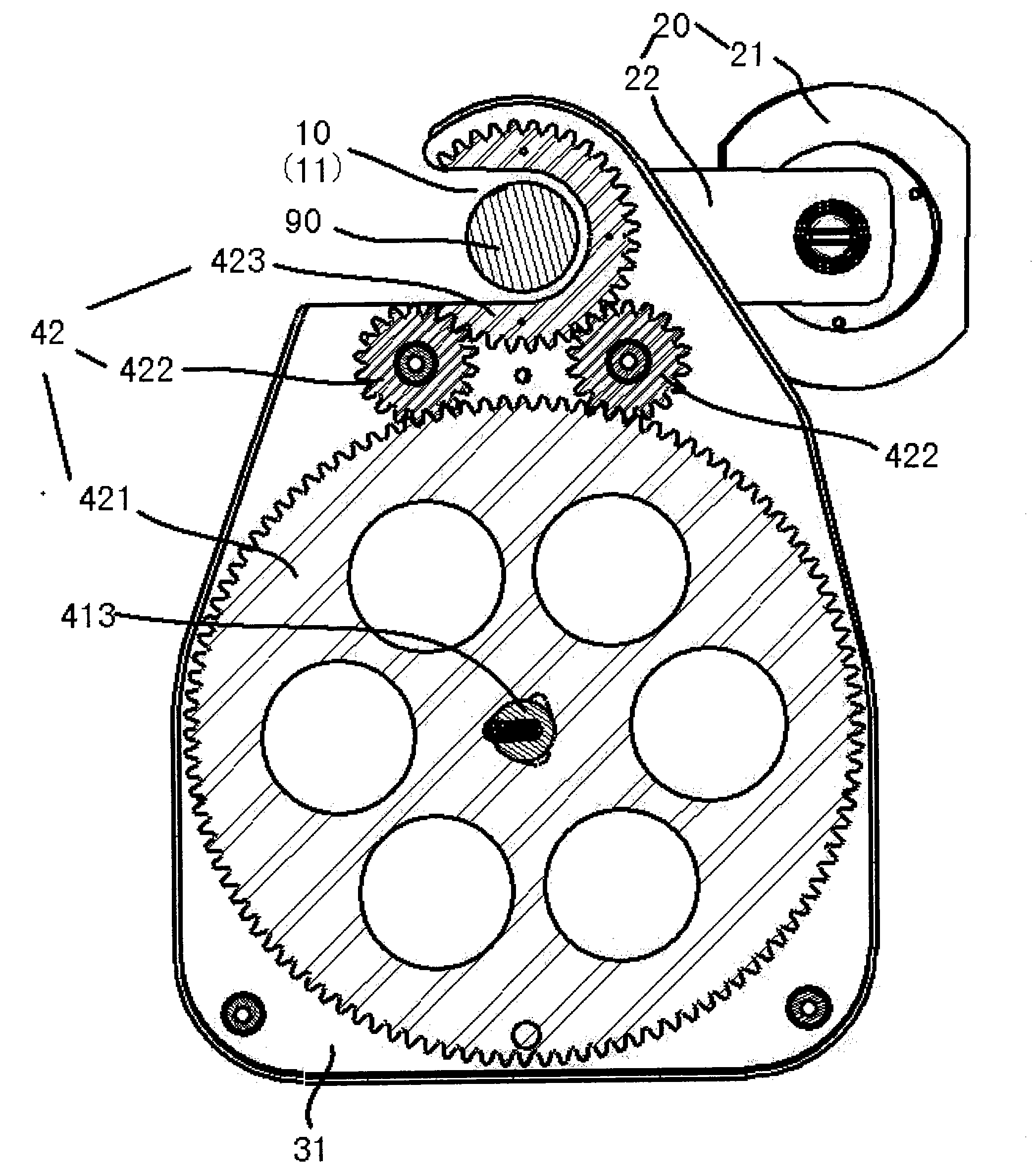 Tape winding tool