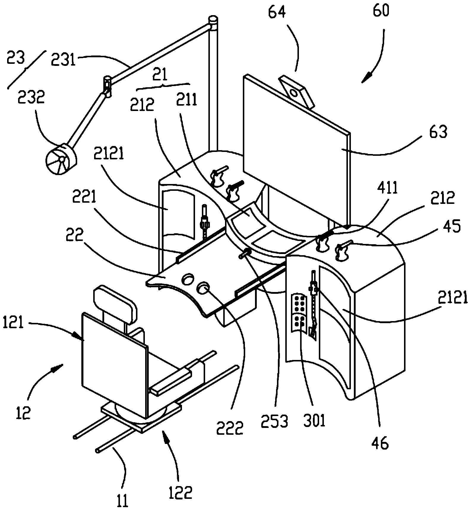 Air blowing and inhaling training instrument