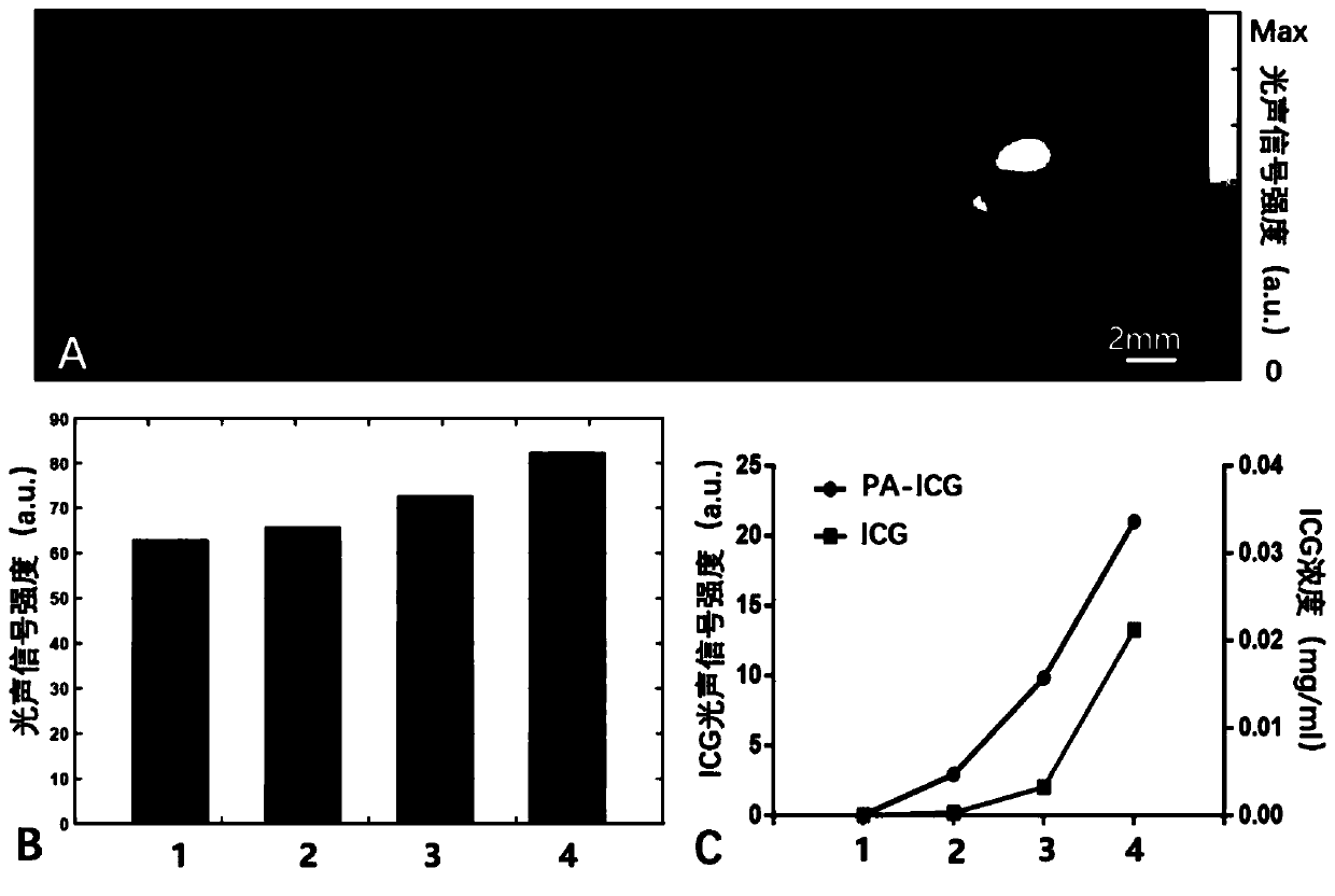 Device for noninvasively detecting indocyanine green content in bodies