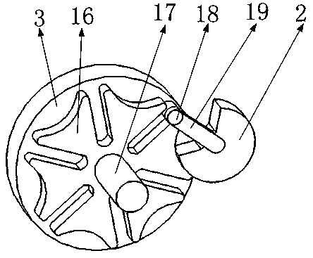 Power drive mechanism of multi-freedom-degree mechanical arm