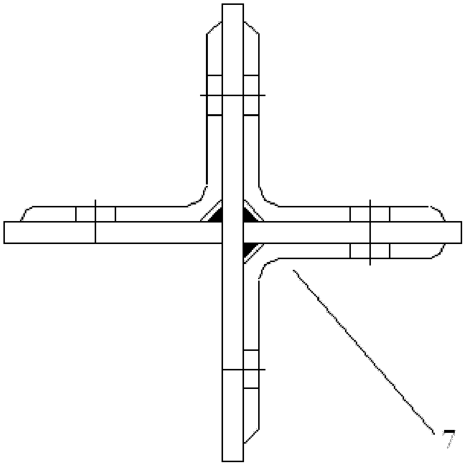 Inserted plate connection assembly and power transmission line steel pipe tower