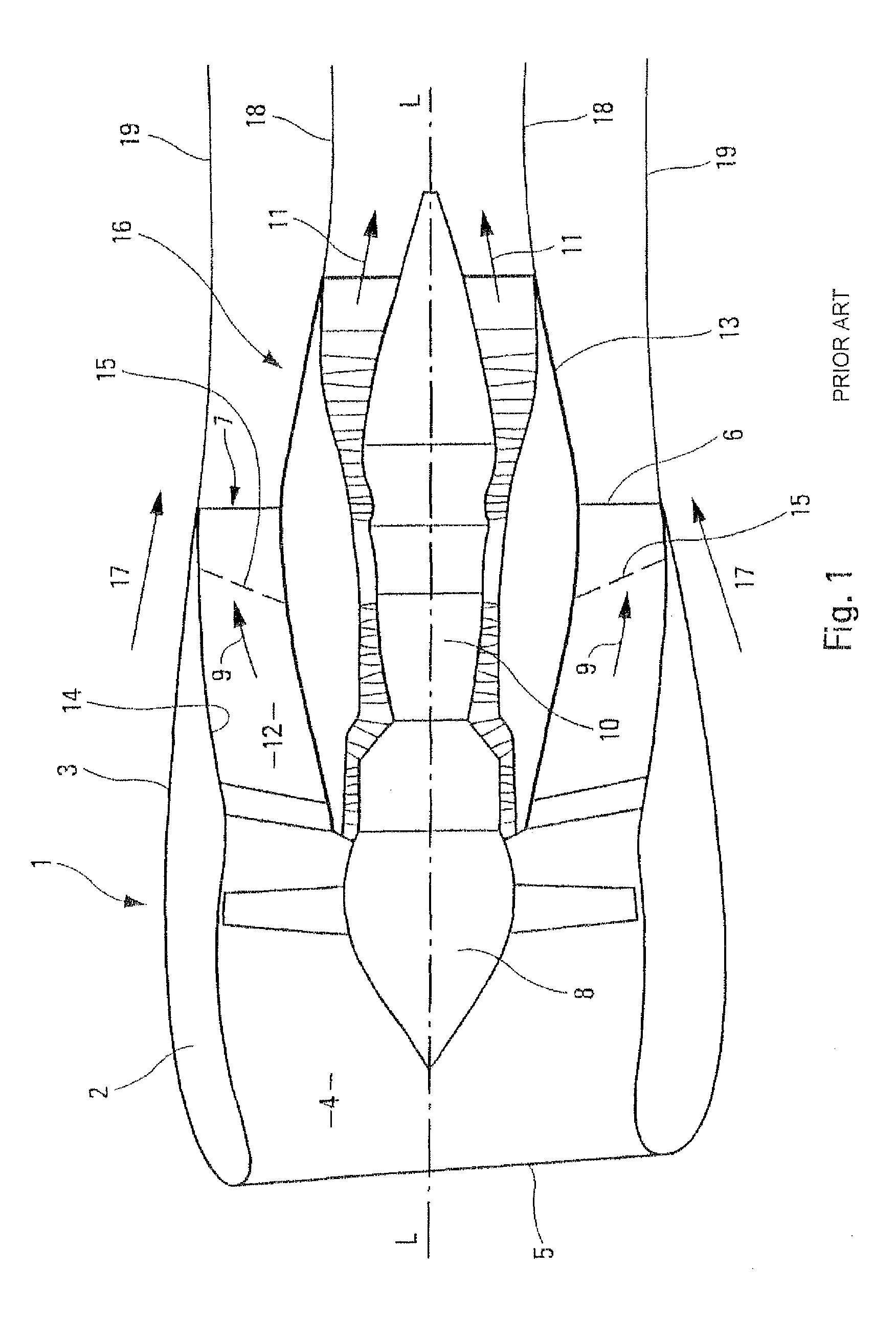 Aircraft turbofan engine