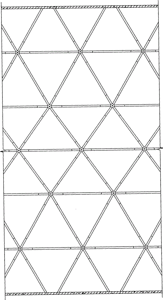 Garage arrangement mode and structure system thereof