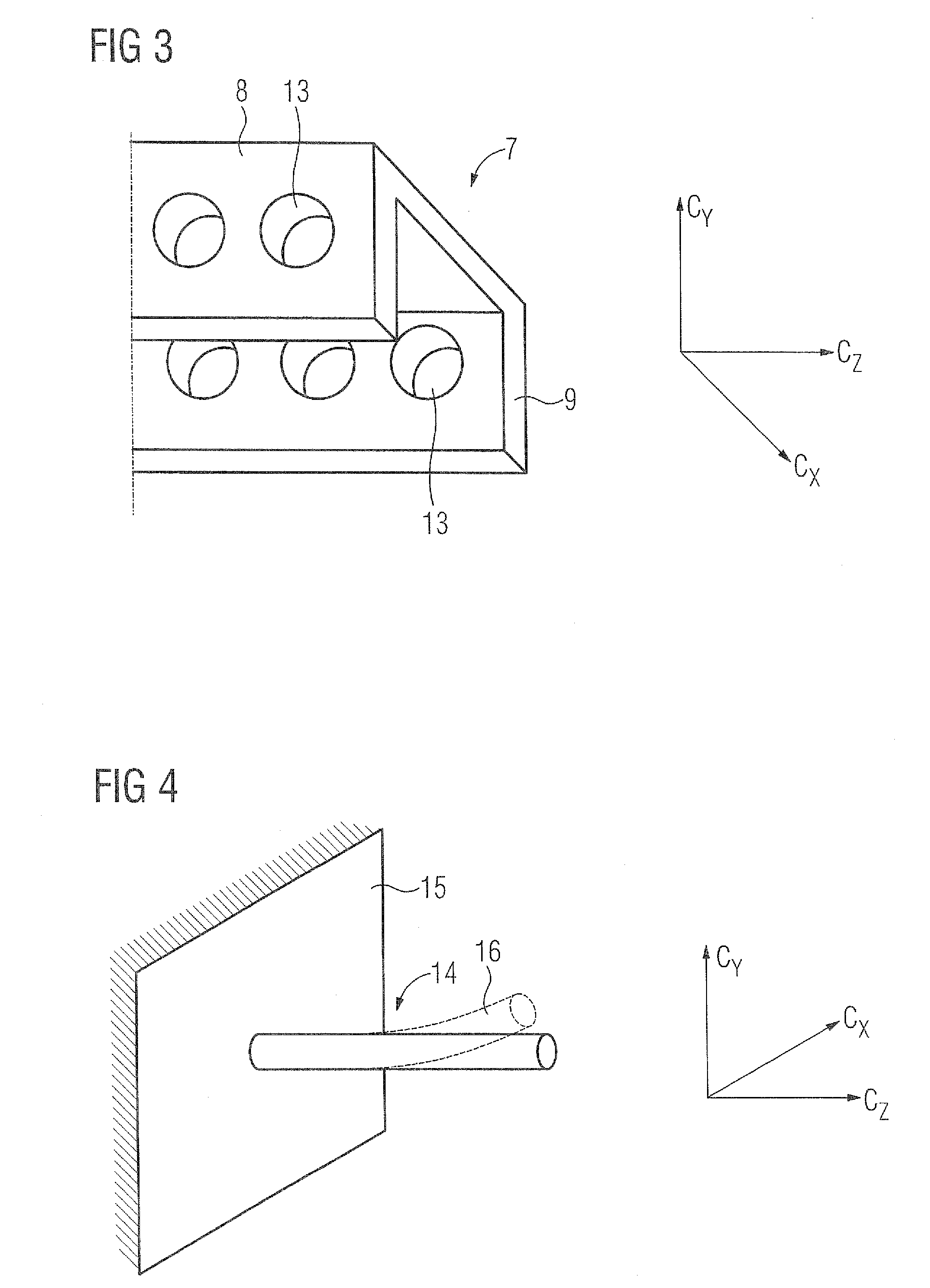 Electric machine having a plurality of torque-support elements