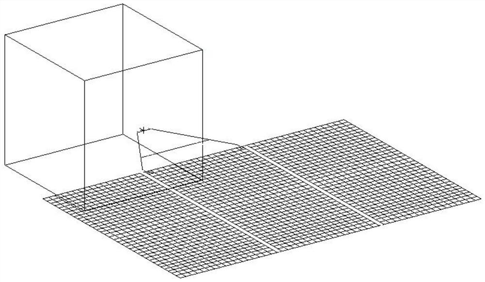 Method and system for identifying the modal parameters of the whole satellite's flexible vibration