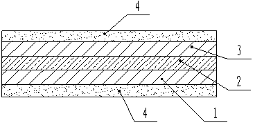 Flame-retardant non-woven fabric