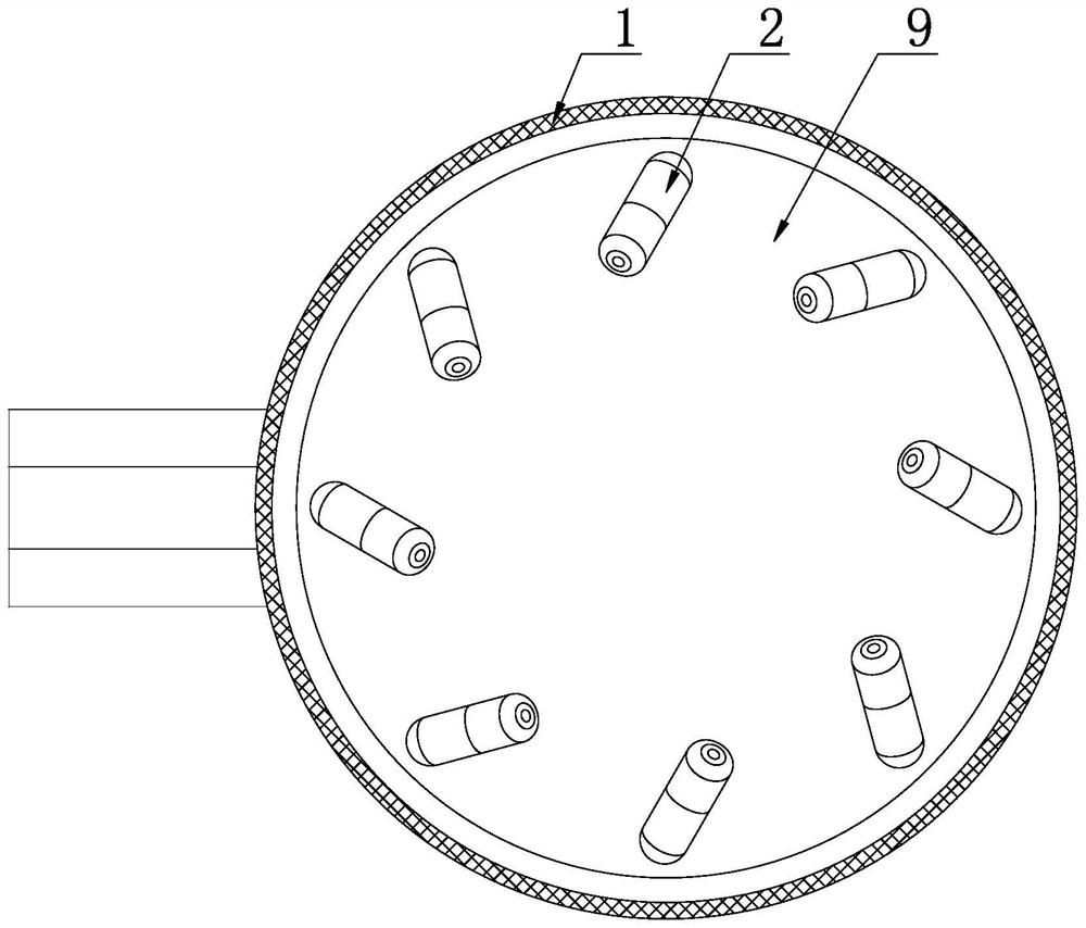 Production process of large-particle potassium fluoride