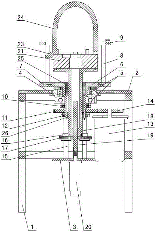 Vertical high-precision post processor for plastic pipe