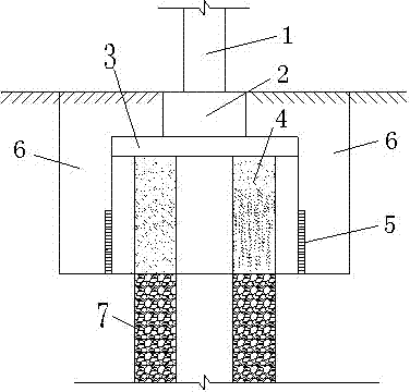 Method for consolidating existing building foundation