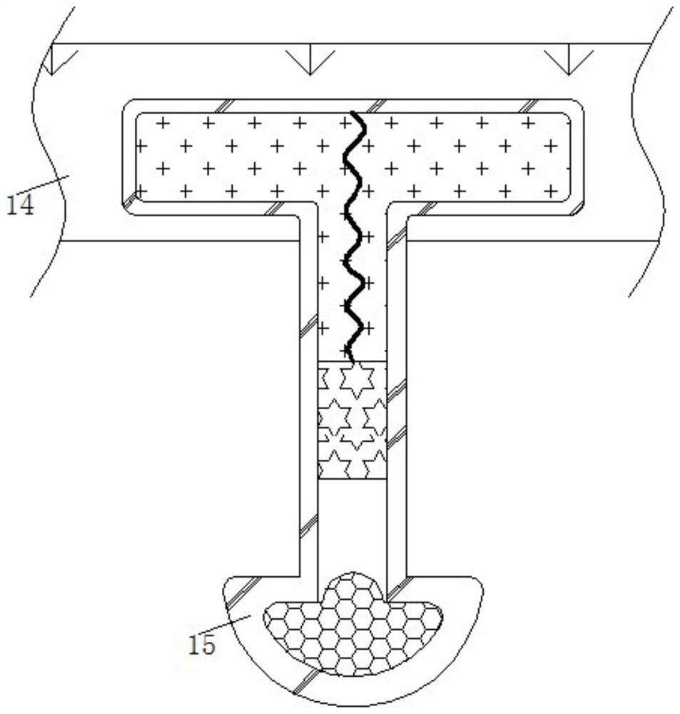 Medium-frequency furnace smelting device with critical temperature detection function