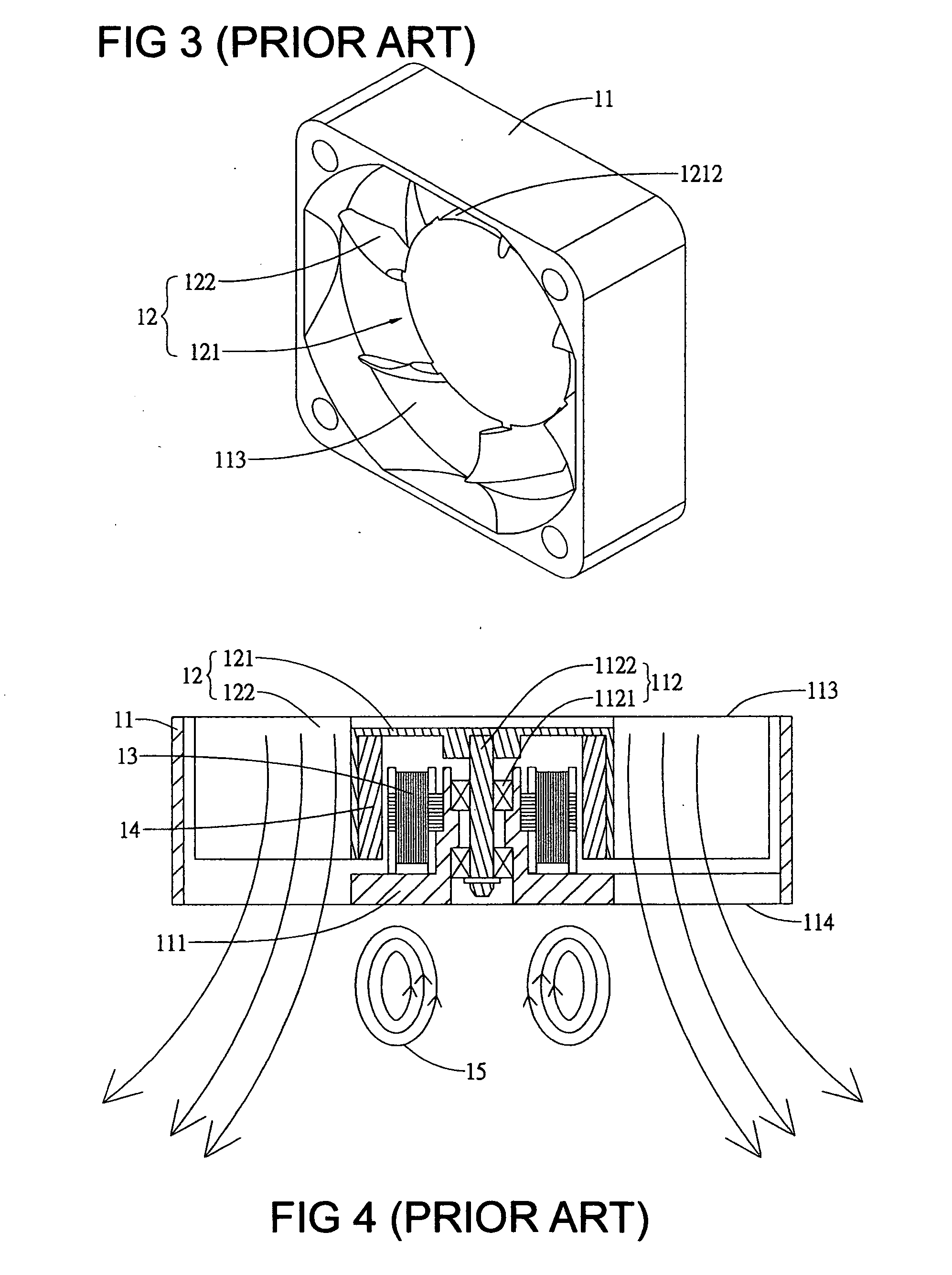 Fan with central intake