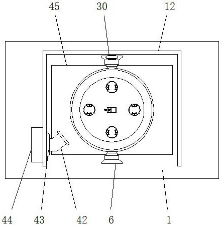 Intelligent dust removal device for workshop