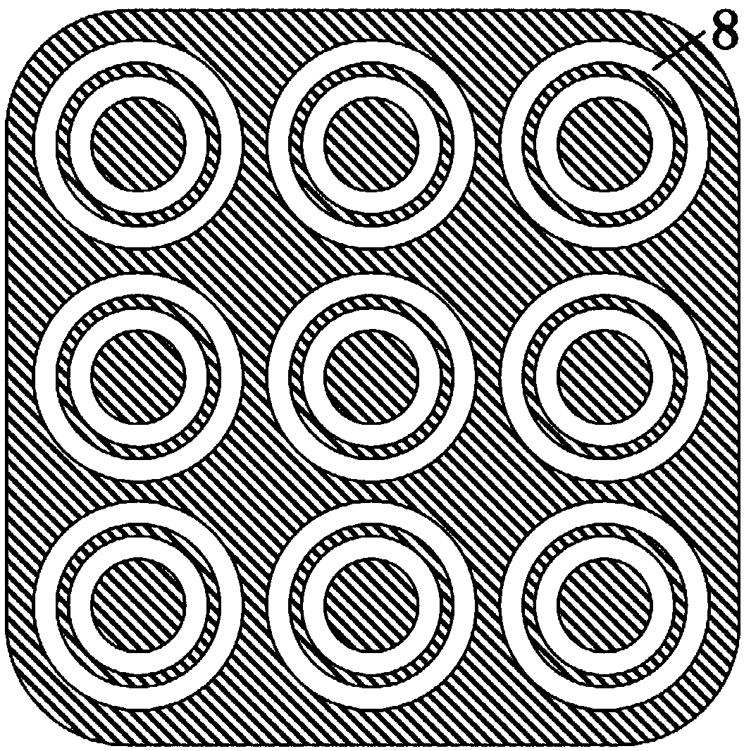 Preparation method and device for refractory rare metal annular target materials