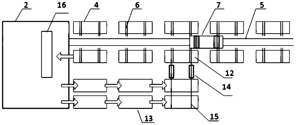 Prefabricated component production line