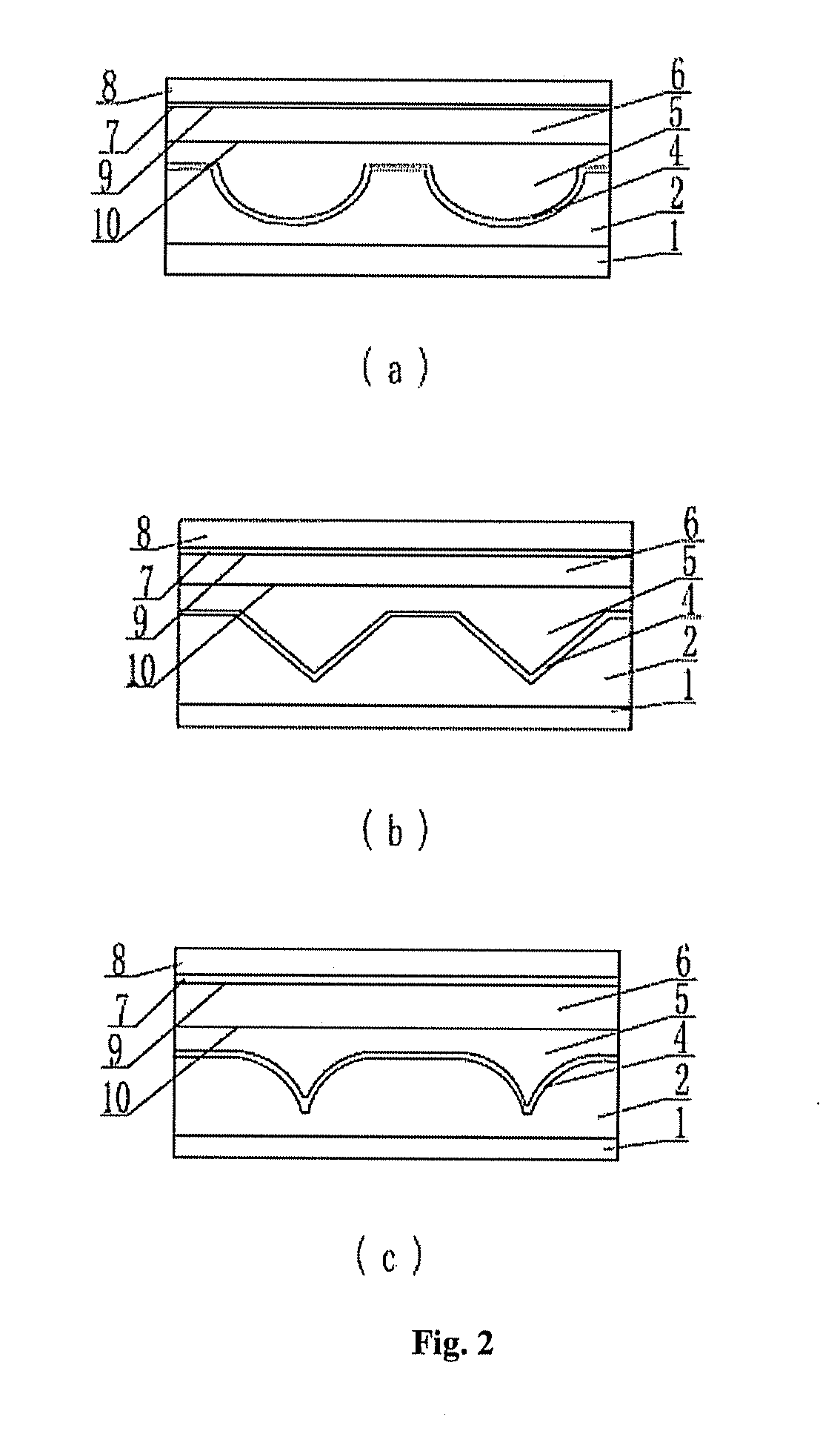 Method for producing 2d/3d switchable integral imaging liquid crystal cell, and liquid crystal cell