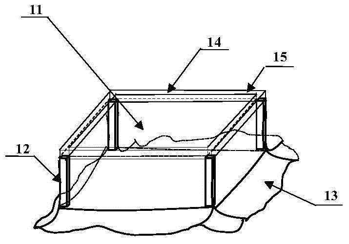 Vegetation evapotranspiration monitoring device and method suitable for complex surface