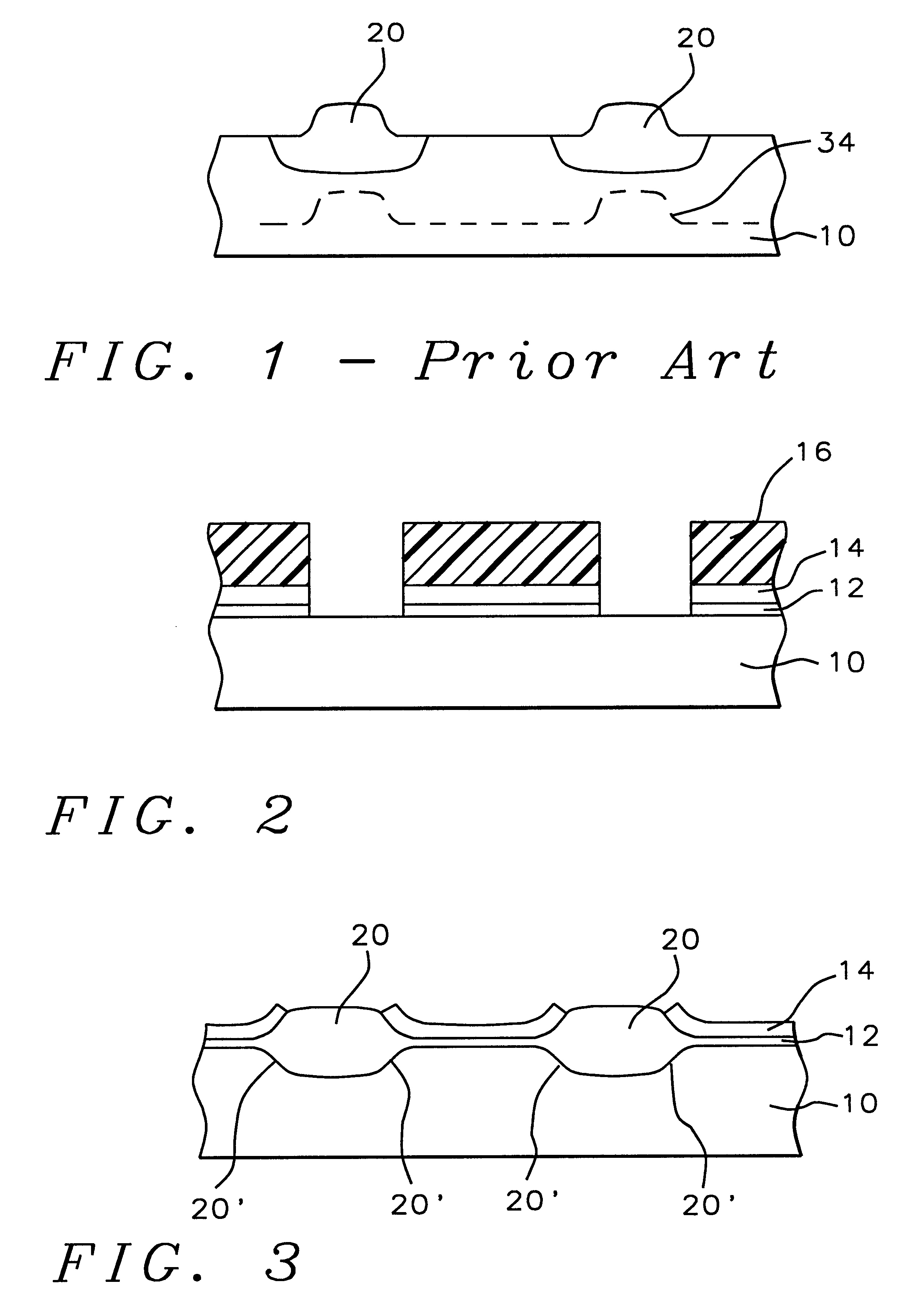 Method of making an improved field oxide isolation structure for semiconductor integrated circuits having higher field oxide threshold voltages