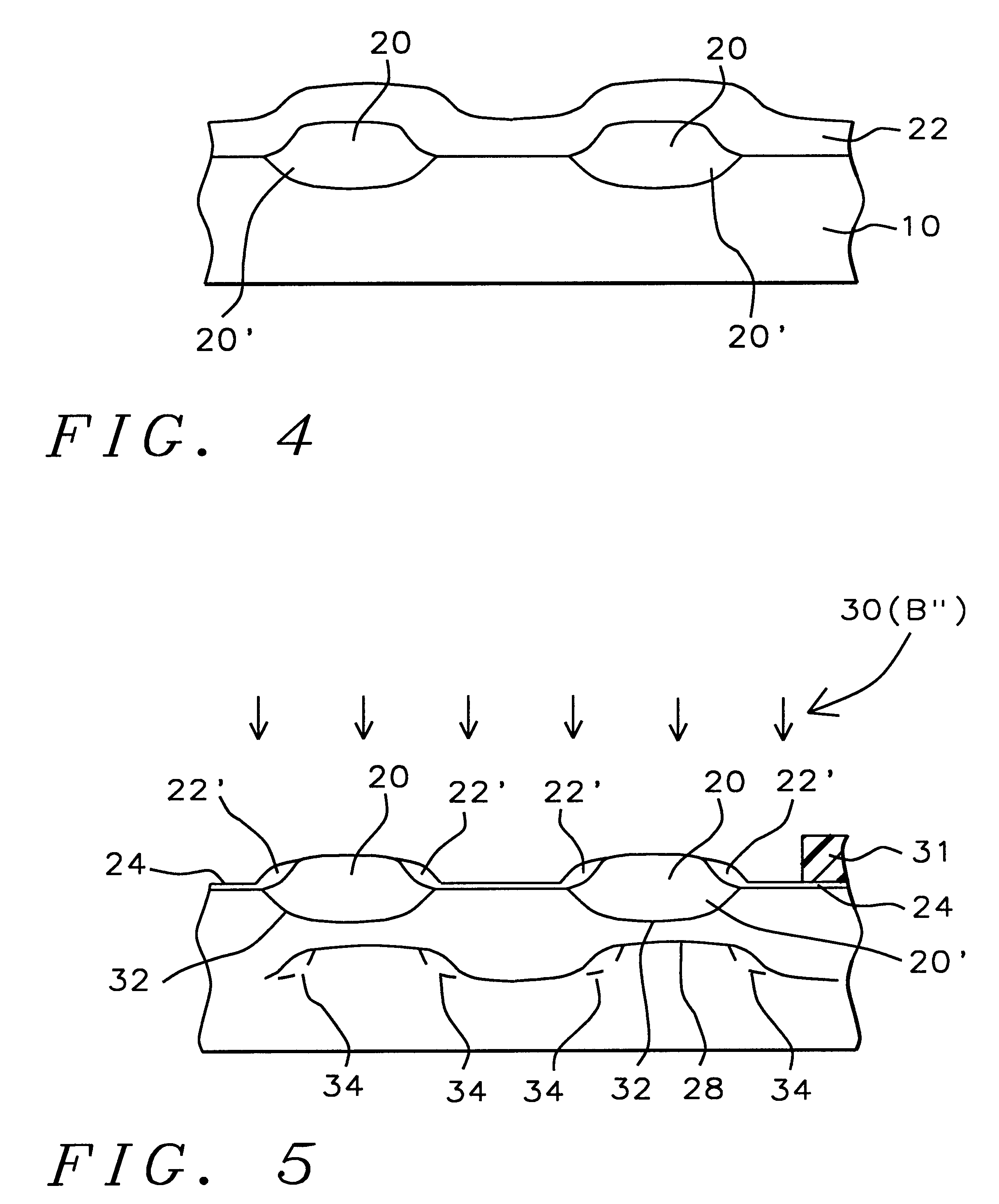 Method of making an improved field oxide isolation structure for semiconductor integrated circuits having higher field oxide threshold voltages