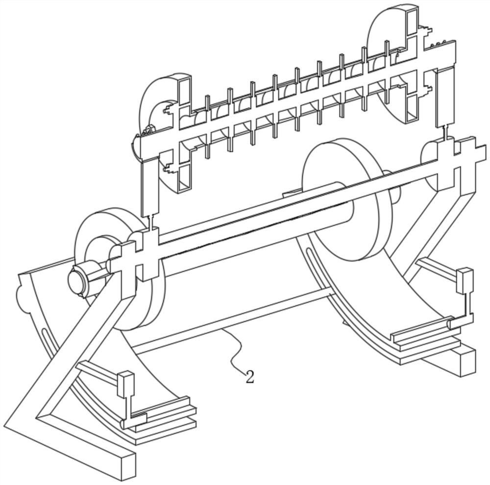 Winding machine with limiting device and method