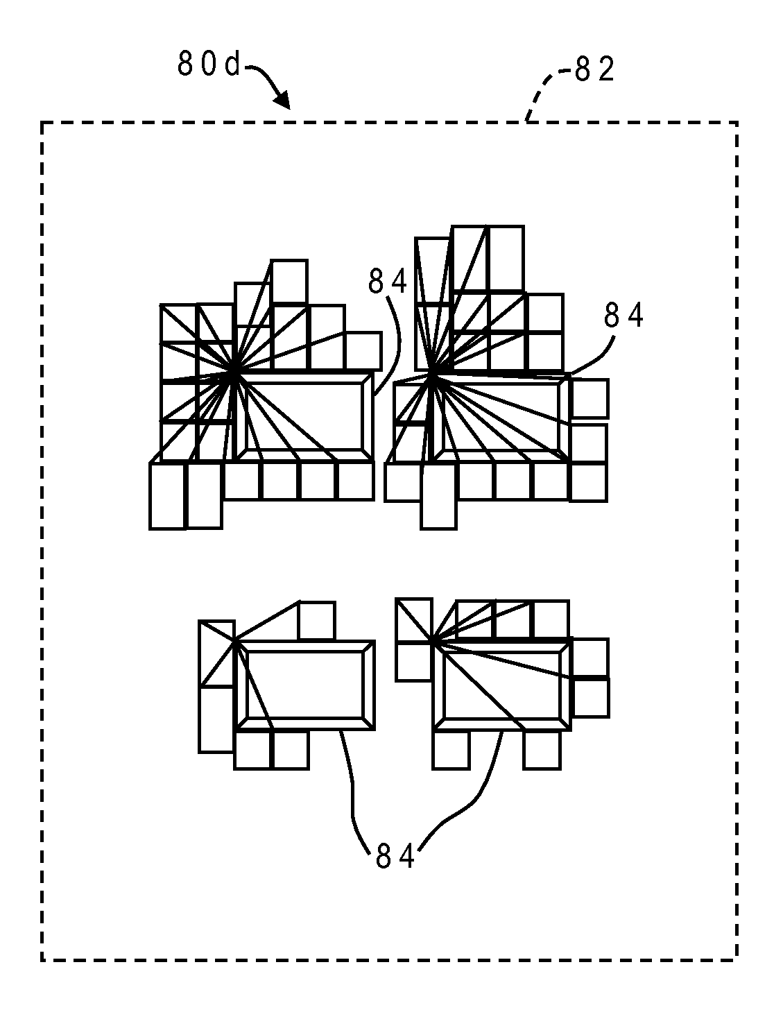 Clock power minimization with regular physical placement of clock repeater components