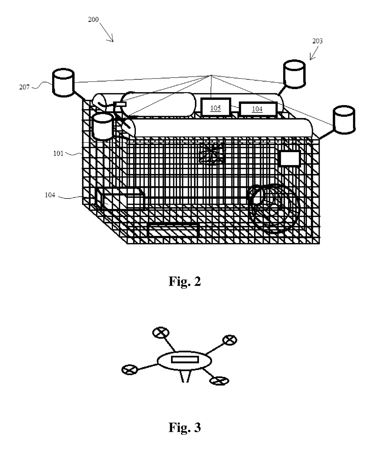 Submersible drone devices and systems