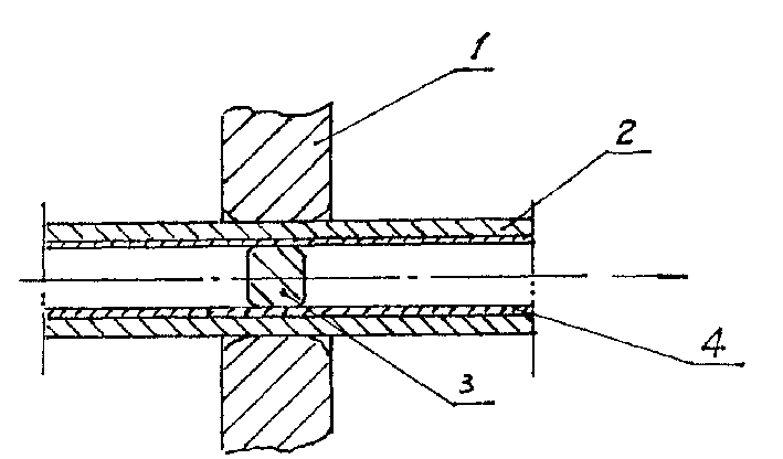 Production process of composite pipe with stainless steel lining