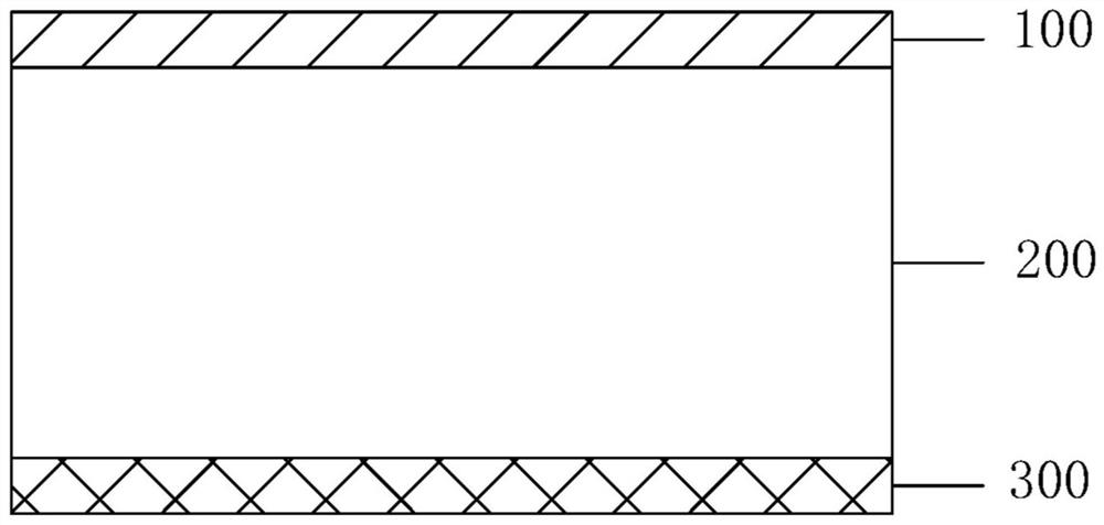 Projection cloth and preparation method thereof