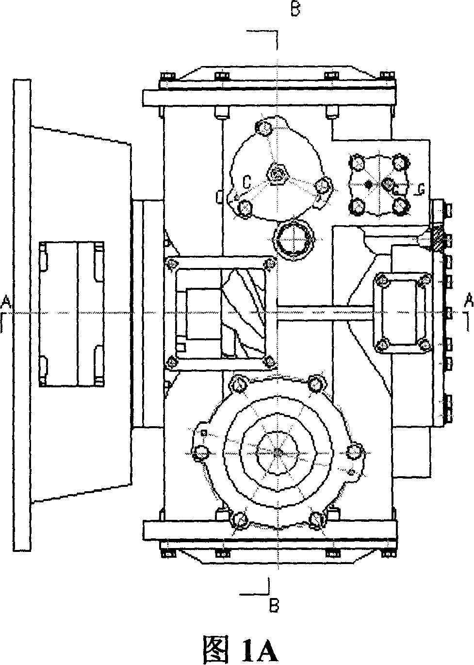 Compound spider piece used for single-screw compressor