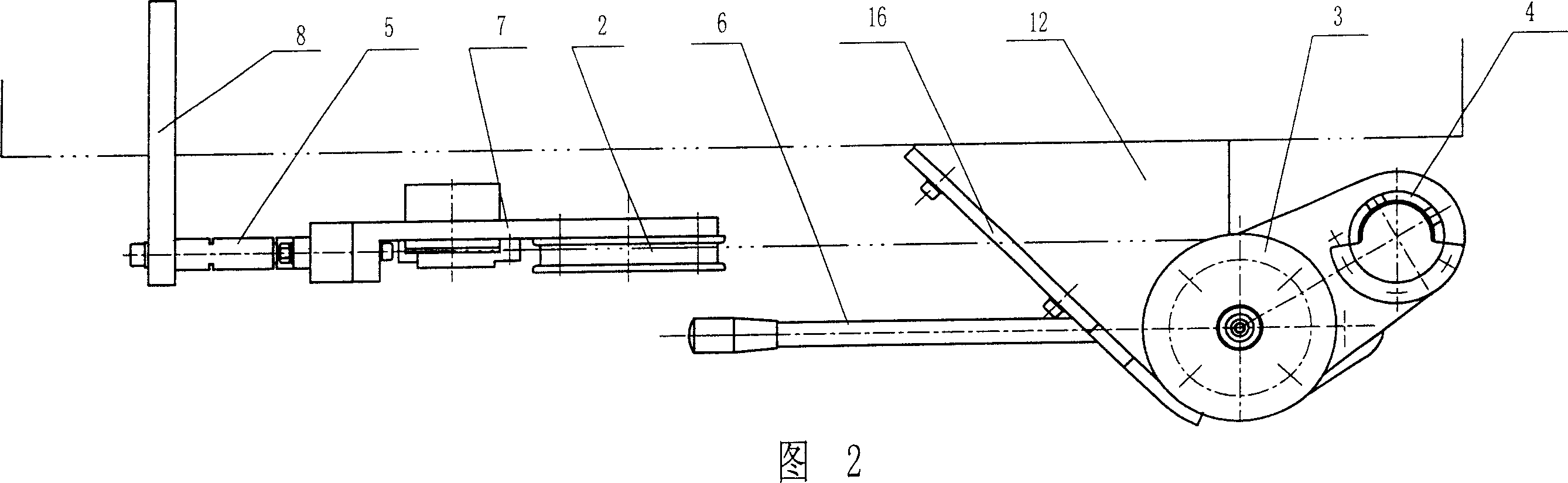 Examining apparatus for spot weld of steel shade thread