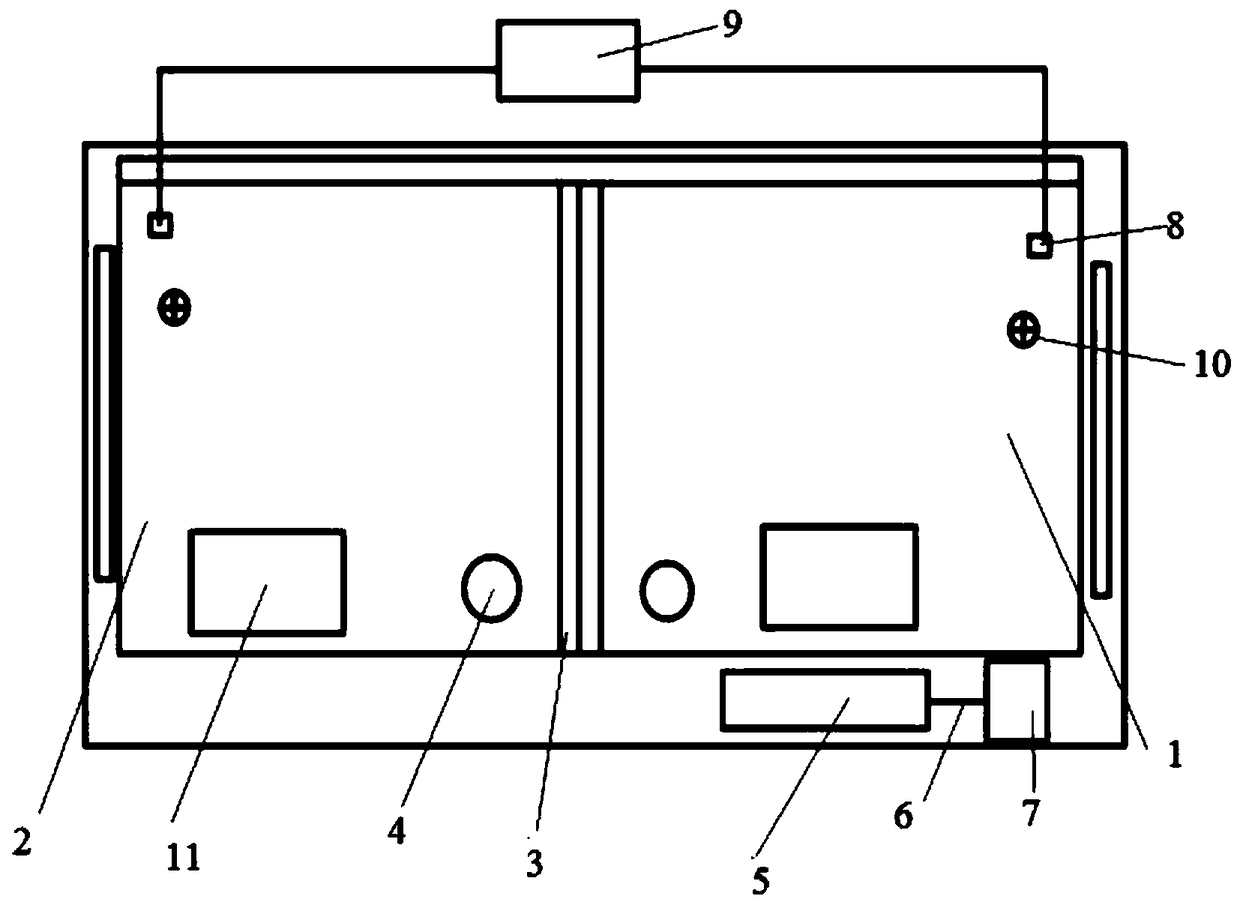 Spatial static electricity environment freshness preservation and conventional environment freshness preservation effect comparison method