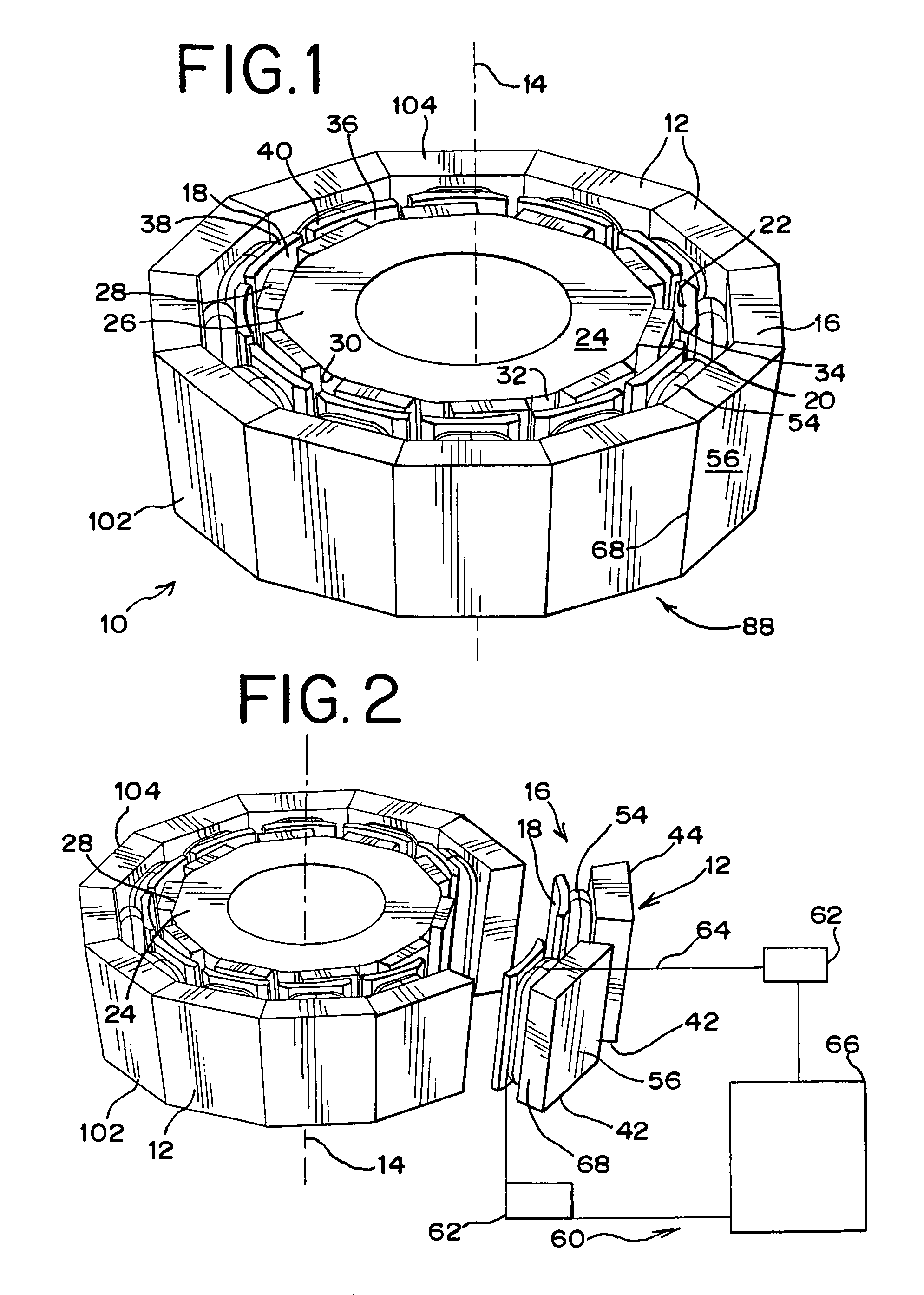 Manufacture of electric motor component