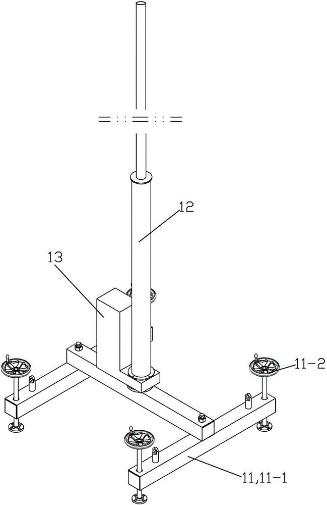 10KV bypass cable overhead laying street crossing apparatus