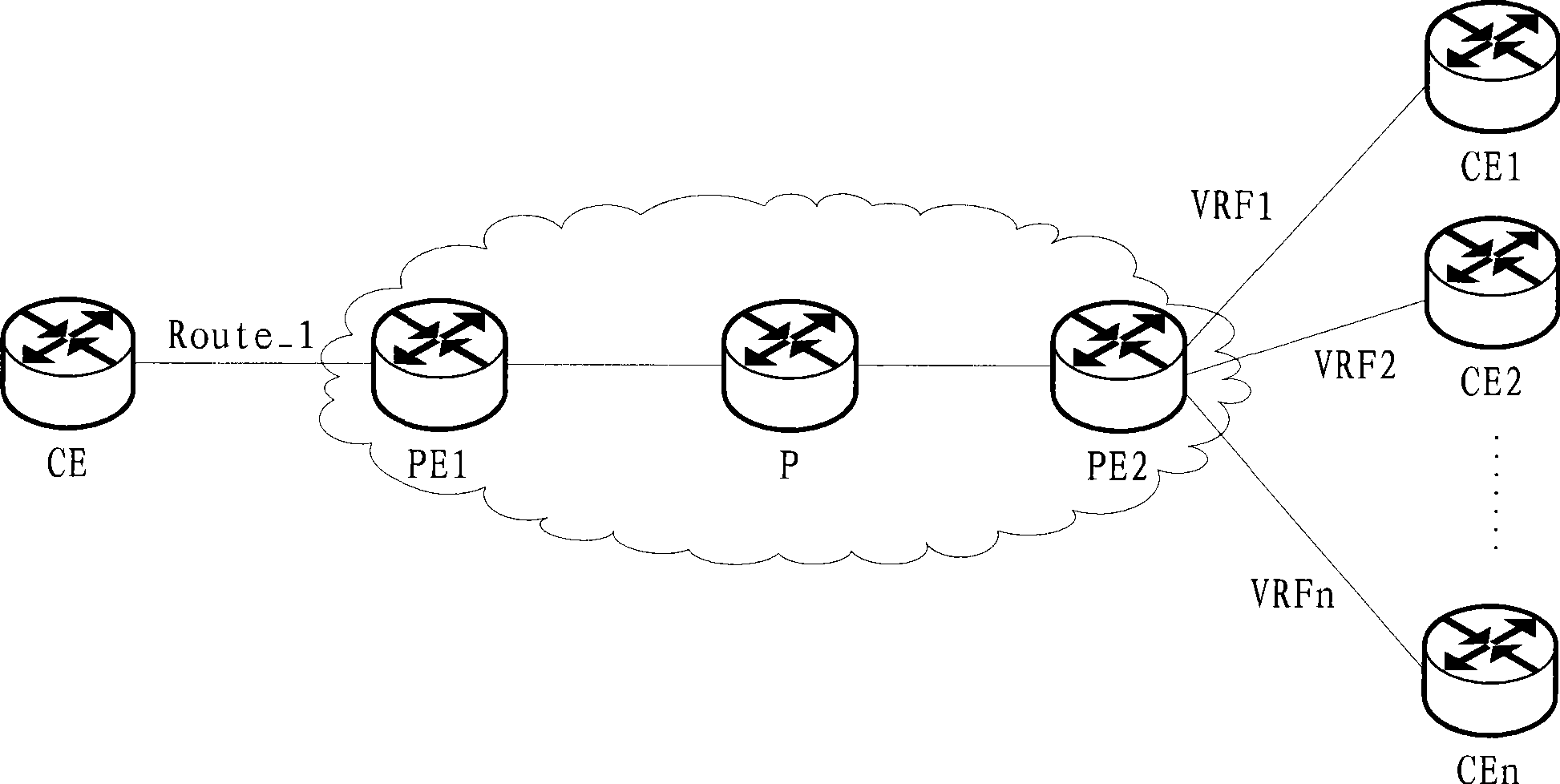 Method and apparatus for maintaining routing table