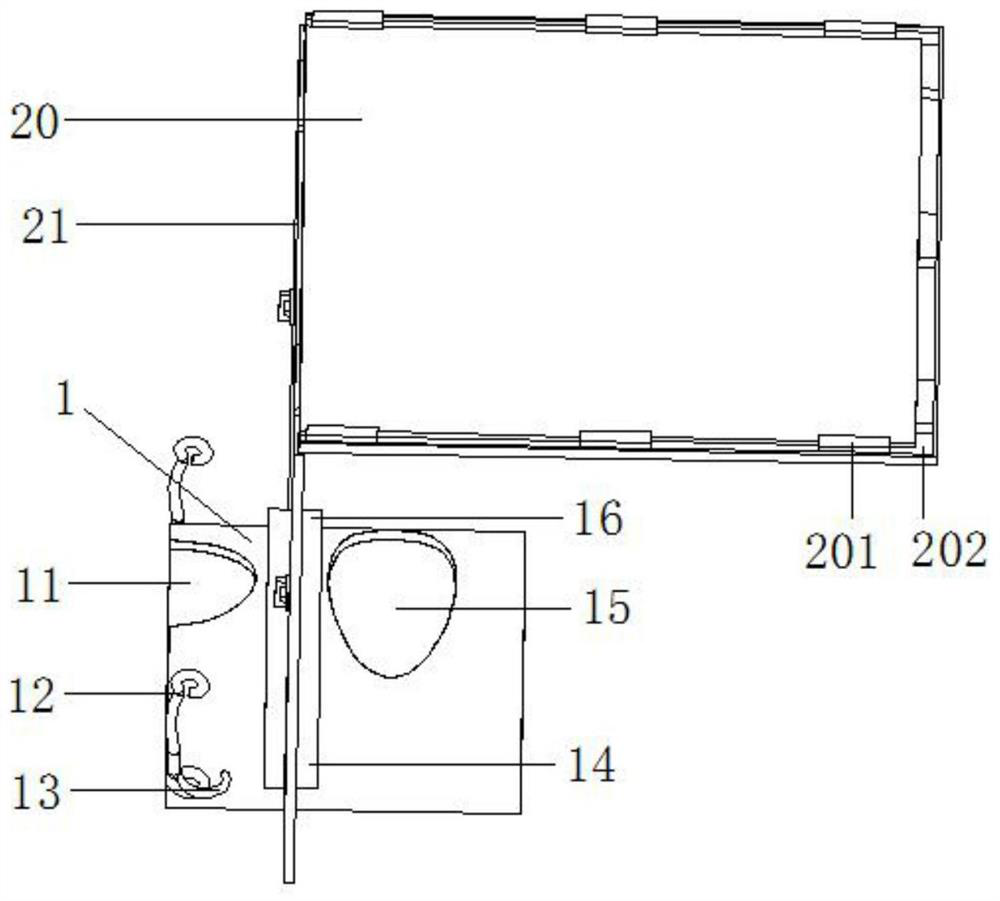 An anti-splash device for dental surgery