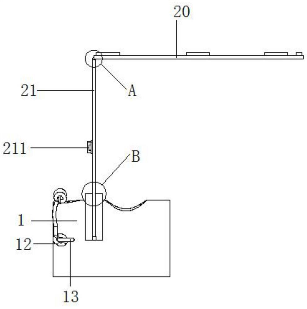 An anti-splash device for dental surgery