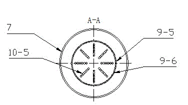 Integrated rotary radiation preheating mixing type heat recovery device with smoke chilling function